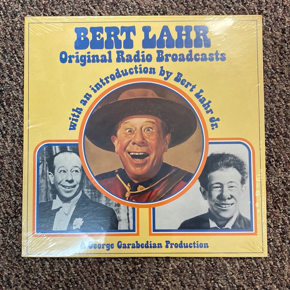 Bert Lahr Original Radio Broadcasts Vinyl NEW UNOPENED 1977